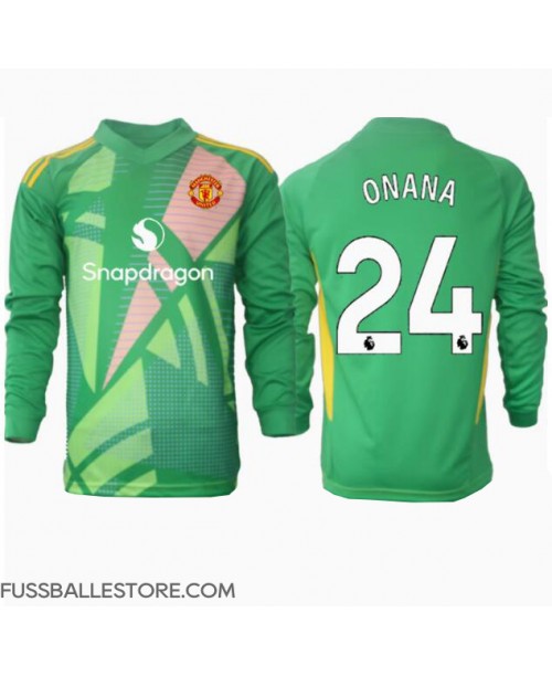 Günstige Manchester United Andre Onana #24 Torwart 3rd trikot 2024-25 Langarm